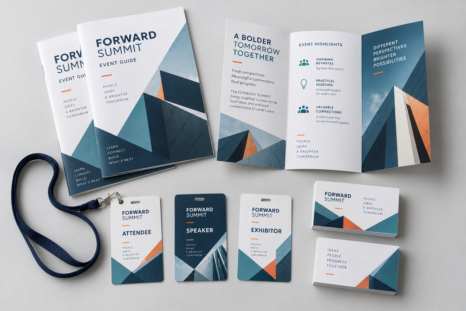 custom-event-brochures-badges-cards